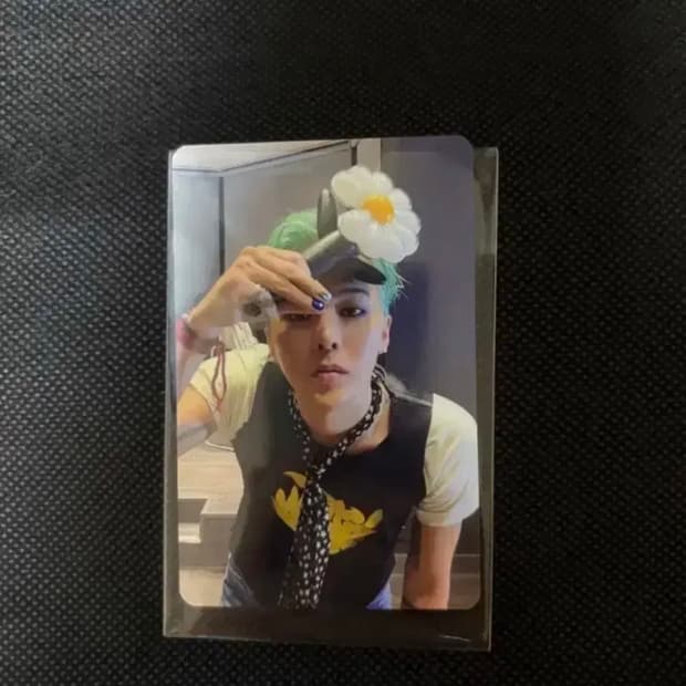 [한정판] 지디 응원봉 포카