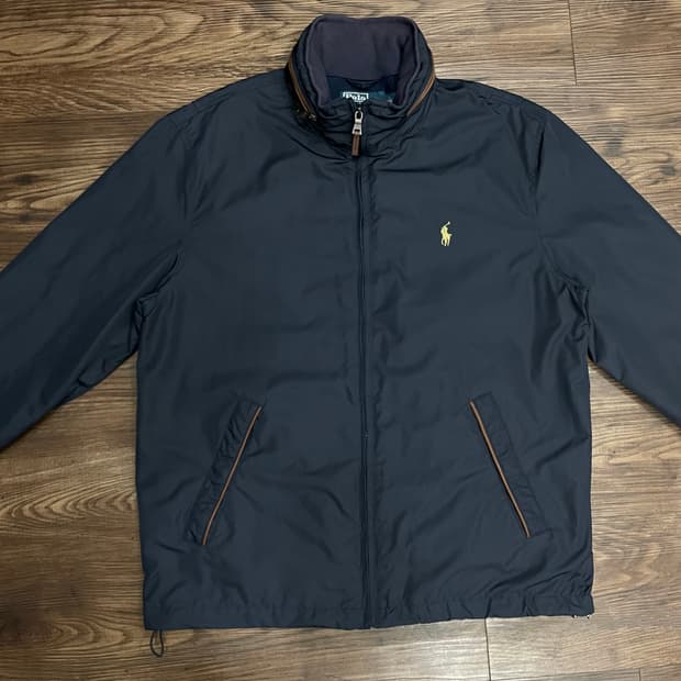 폴로 랄프로렌 폴리쉘 페리 자켓 네이비