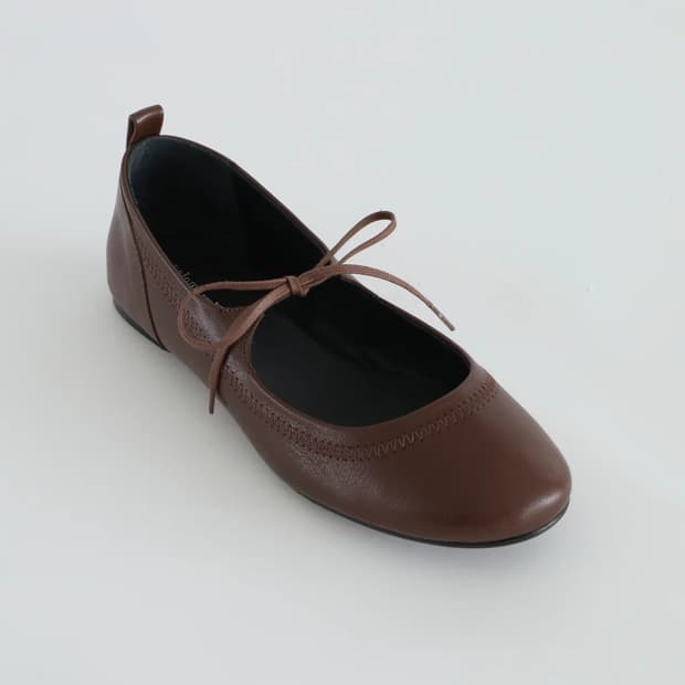 (36,37,38) 팔로마울 ZORA 플랫 메리제인/ 브라운