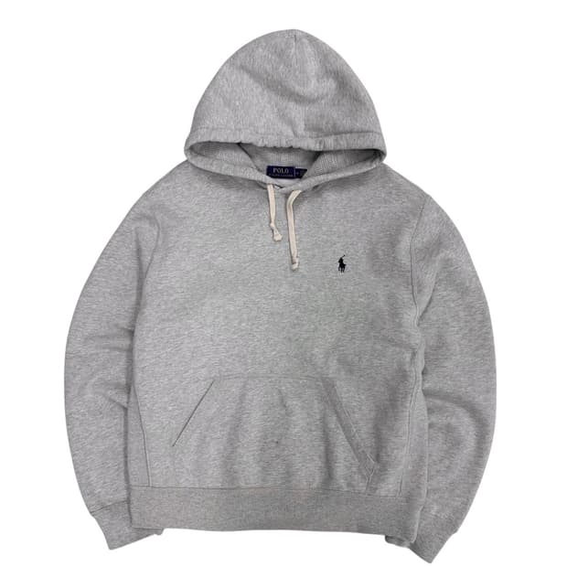 폴로 스웻 후드티 그레이 (M) 