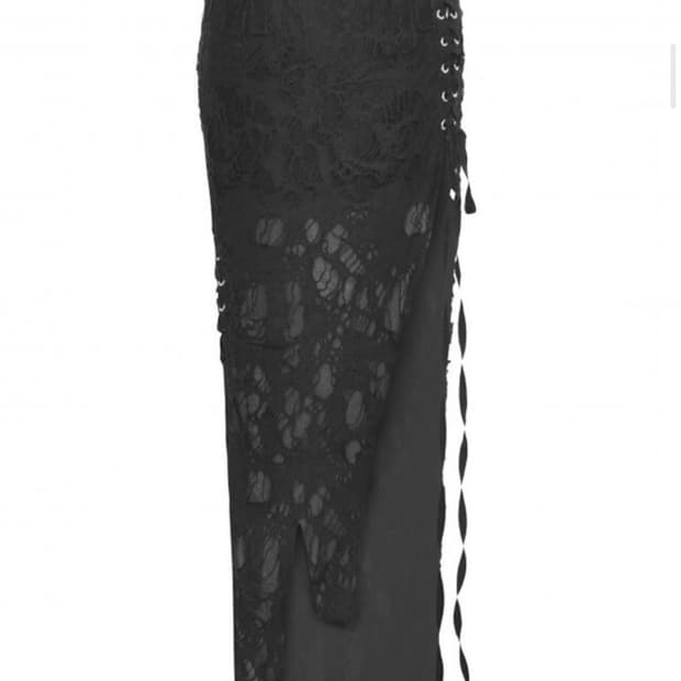 다크 인 러브 언발란스 롱스커트