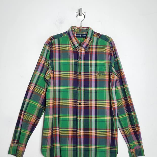 M 폴로 랄프로렌 체크 셔츠