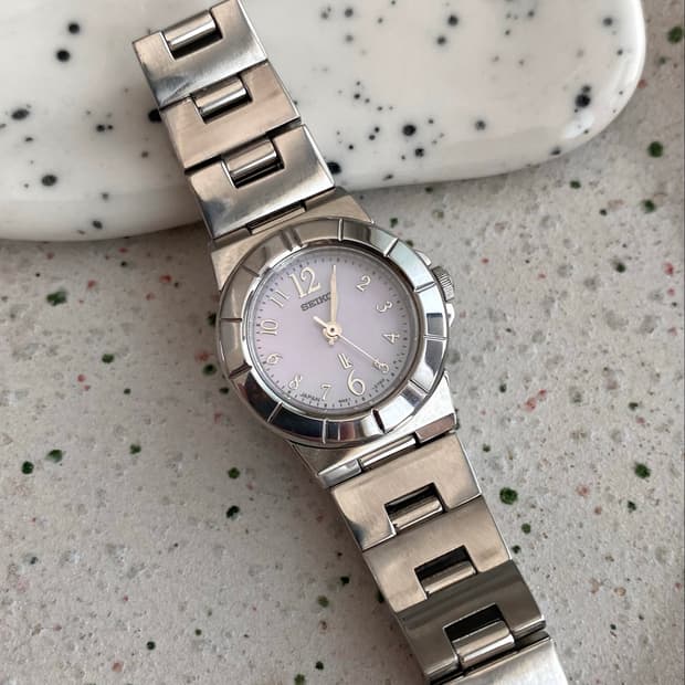 Seiko 세이코 lk 루키아 퍼플 쿼츠