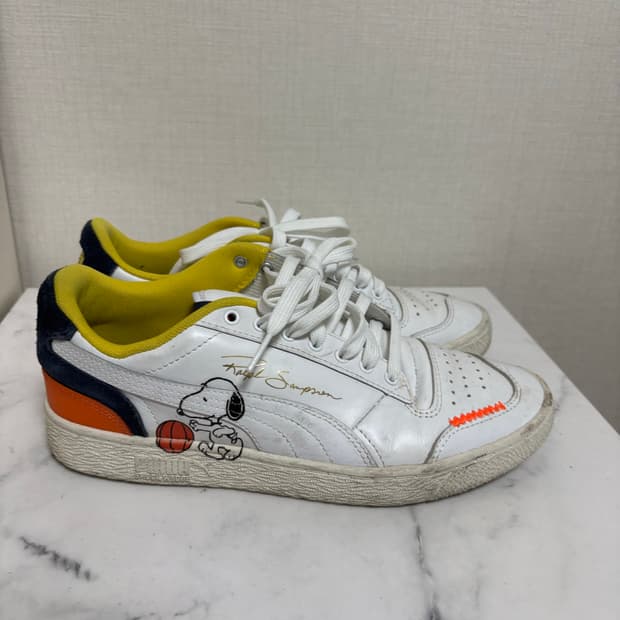 푸마 스누피 콜라보 운동화 스니커즈 신발