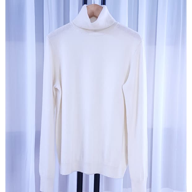 캐시미어100% 아이보리 니트