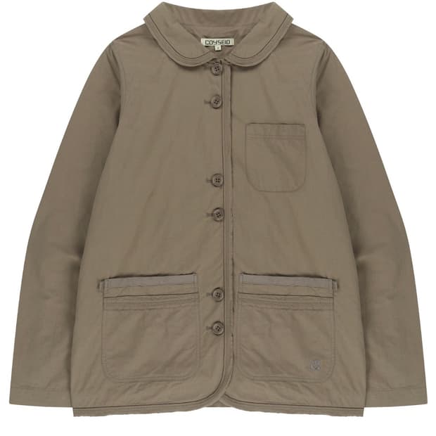 코이세이오 자켓 raw edge cotton jacket