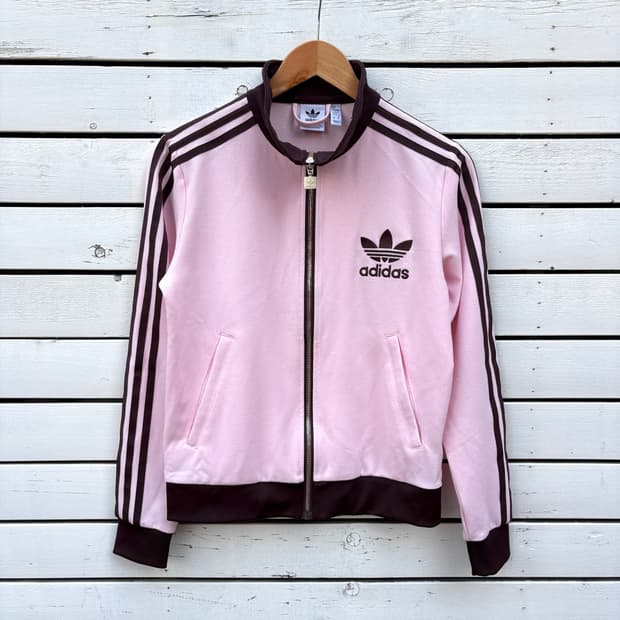 Adidas 아디다스 파이어버드 핑크 트랙탑 져지 자켓