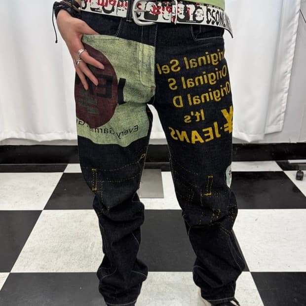 ๐ธYen Jeans ํ๋ฆฐํ
๋ฐ๋ ํฌ์ธ ๐ธ