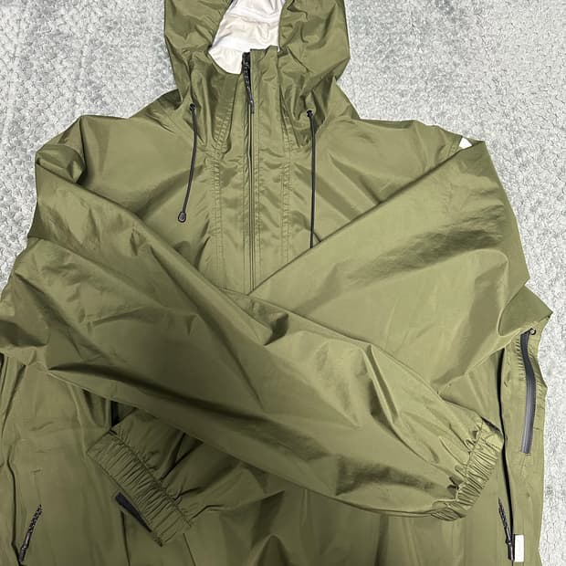 Fetch sunday 3LAYER ANORAK JACKET OLIVE