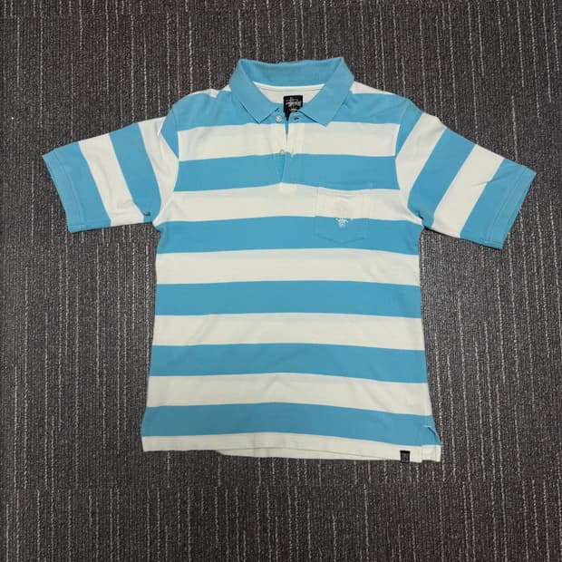 STUSSY 스투시 PK티 반팔카라티 (M)