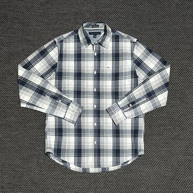 [M] Tommy 타미힐피거 코튼 체크셔츠