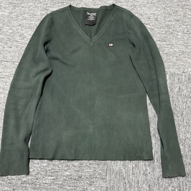 빈티지 폴로 진스 랄프로렌 v넥 | 여성 M