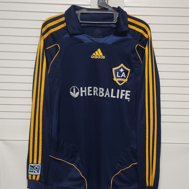 07-08 LA 갤럭시 어웨이 긴팔 아디다스 유니폼
