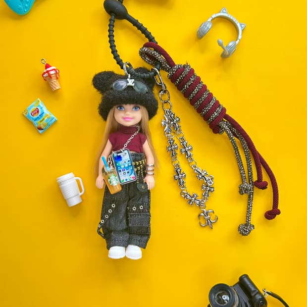 (29)바비키링 정품USA 마텔사 바비인형 커스텀키링