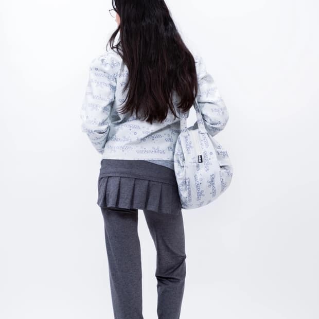 샬롬클럽 STRETCHING PLEATS PANTS 그레이
