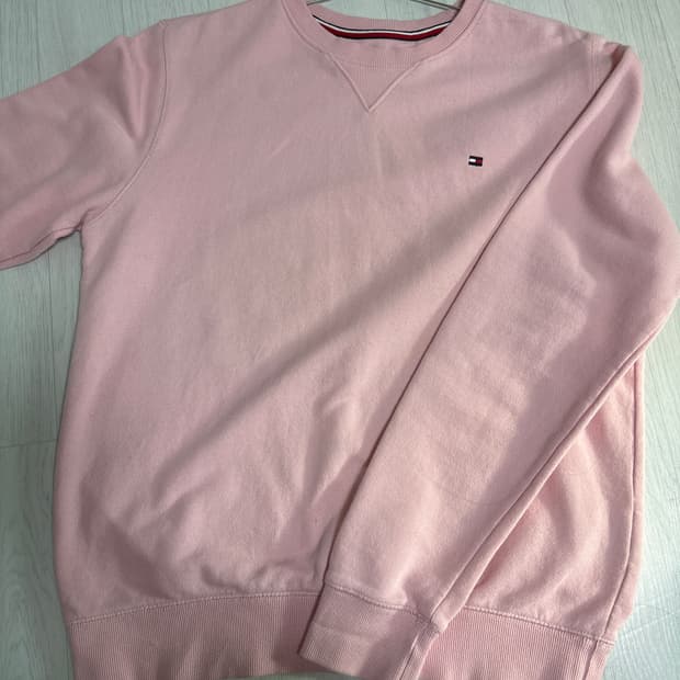 아베크롬비 핑크 맨투맨