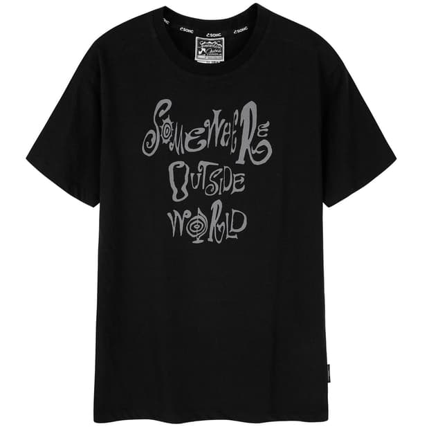 [L] sohc 반팔 티셔츠 블랙