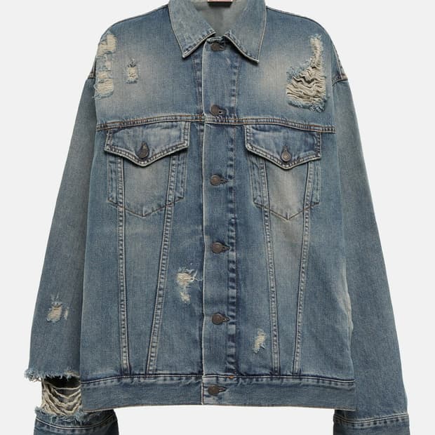 아크네스튜디오 디스트로이드 데님자켓 105