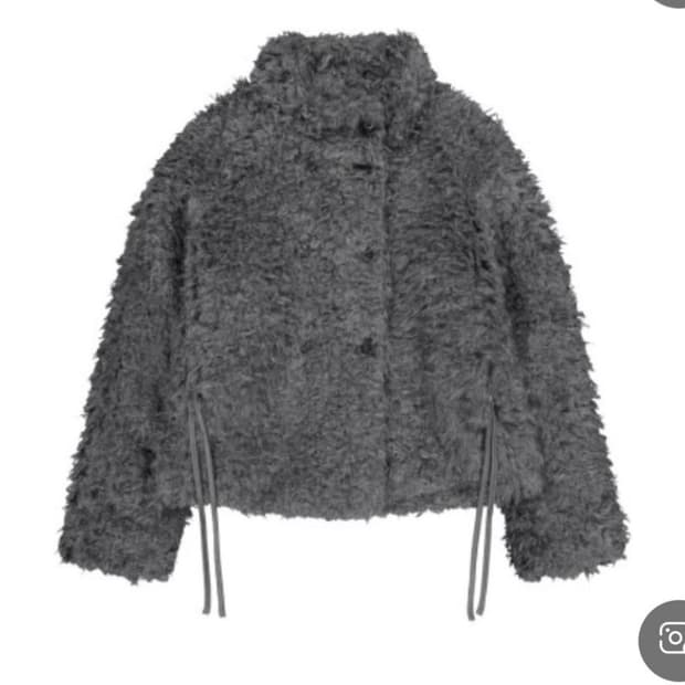 구해요!) 코이세이오 헤어리 퍼자켓 그레이