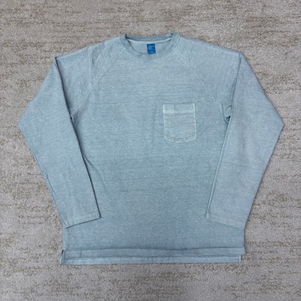 [L] 굿온 Good On 워싱 롱 슬리브 포켓 티셔츠