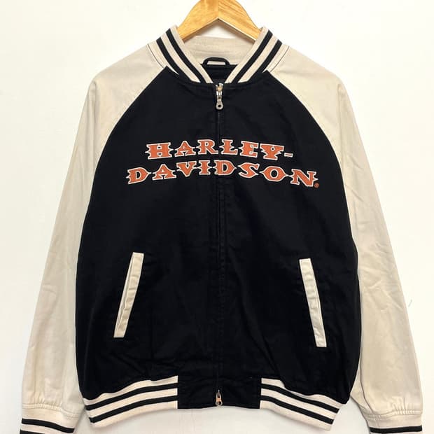 2000년대 초반 빈티지 y2k 할리데이비슨 재킷 입니다