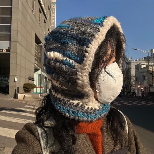 Puffy balaclava 바라클라바