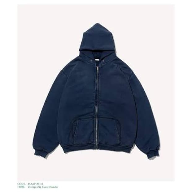 아프레쎄 네이비후드집업 5사