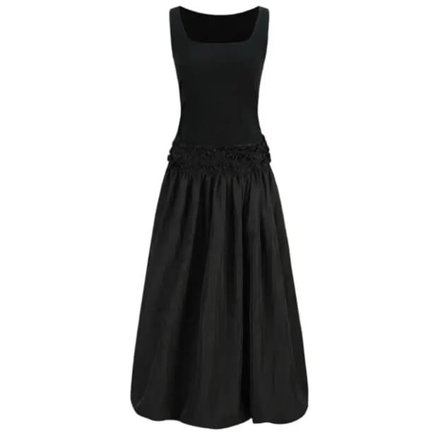 런웨이티켓 오운서 레이스 플러피 원피스