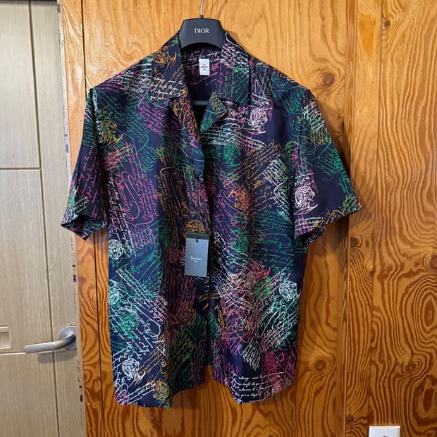 벨루티 24 S/S 스크리토 코스믹 하와이안 셔츠 