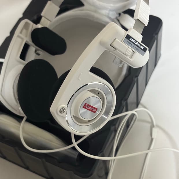 Supreme x Koss Portapro Headphones White