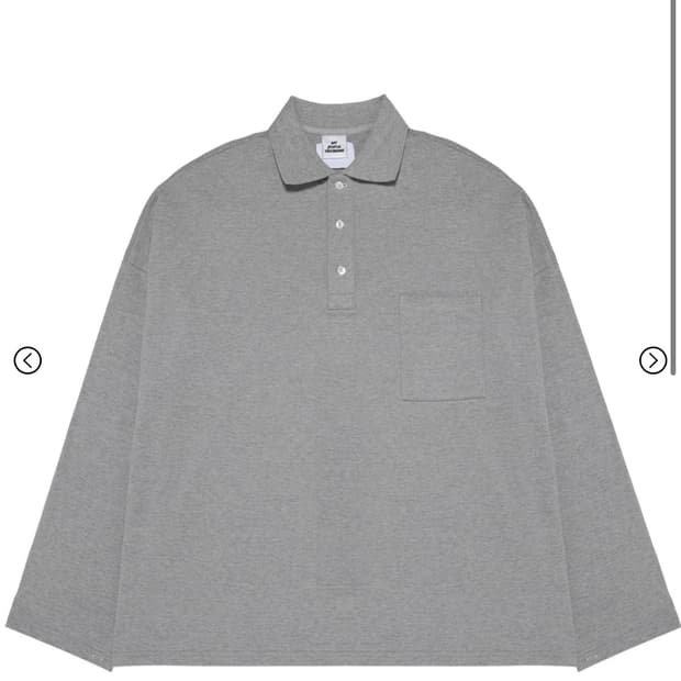 수수료x 카미엔xmjd  콜라보 폴로 셔츠