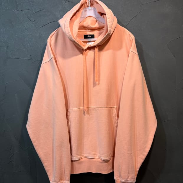 [M] STUSSY 스투시 피치 후드티