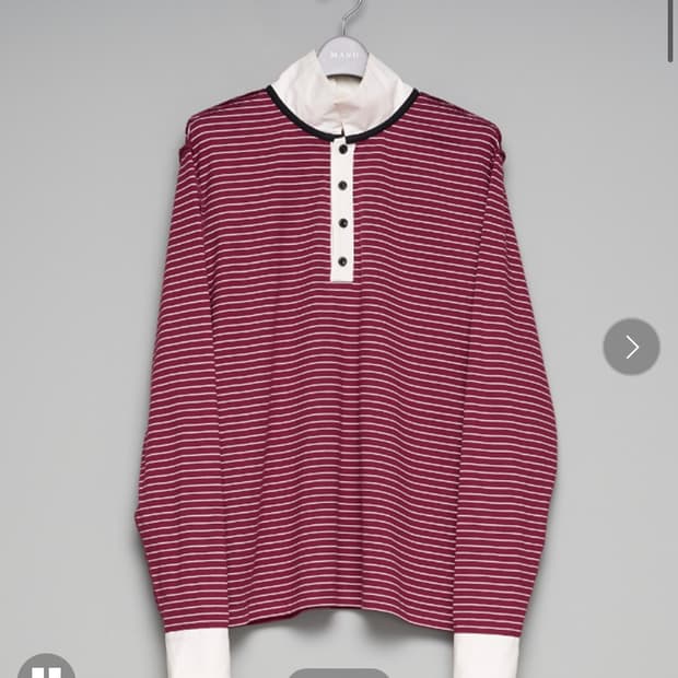 구매글) (48)MASU Opposite stripe pullover 