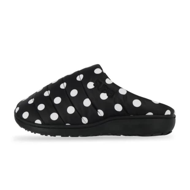 스부 수부 패딩슬리퍼 다운 샌들 도트 0사이즈