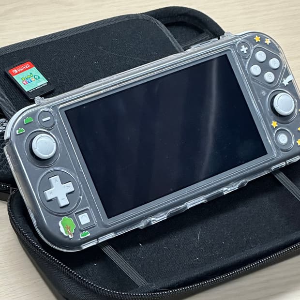 닌텐도 스위치 라이트 그레이 +모여라 동물의 숲