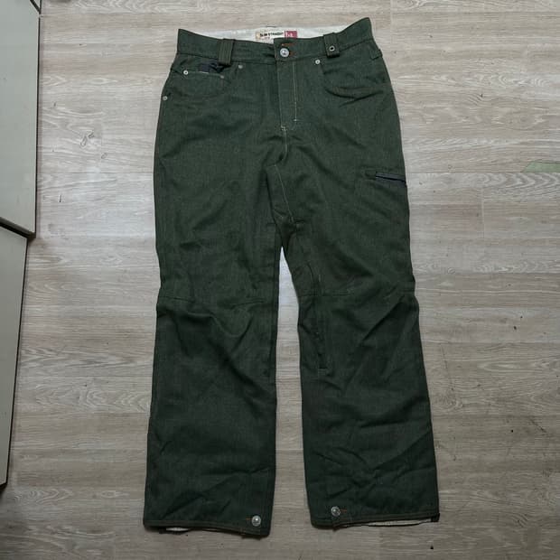 리바이스 514 스키복 보드복 헤링본 스키바지 [카키] 34