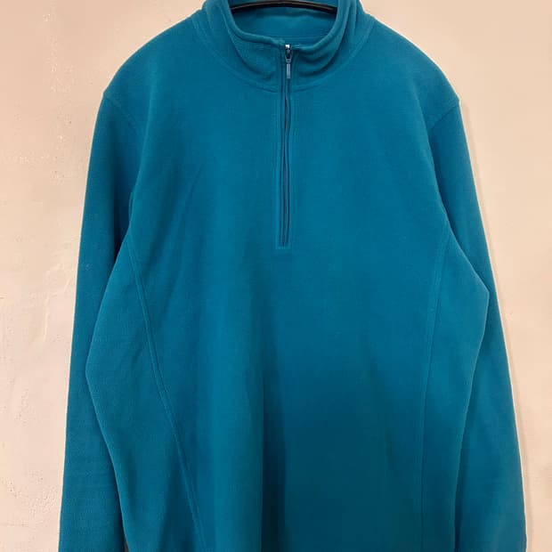 유니클로 하프집업 플리스 L