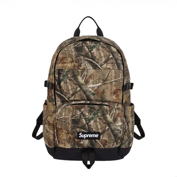 슈프림 데님 백팩 리얼트리 AP 카모 - 25FW