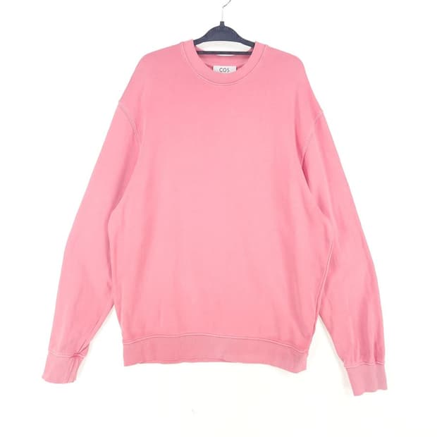 [남M(100)]COS 핑크 오버핏 맨투맨[Y5C-090]