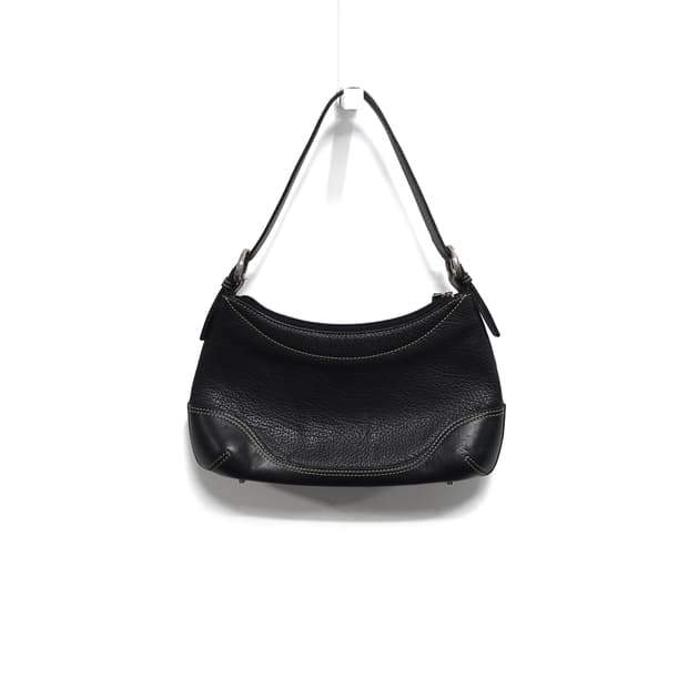 빈티지 버클 레더 숄더백