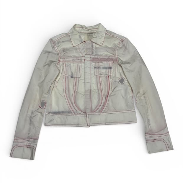 KANGHYUK Airbag Contrast Stitch Jacket