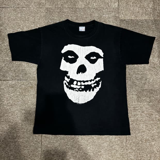 90s misfits ghost t shirt 미스핏츠 빈티지 밴드티