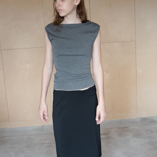 에레 ehre BASIC JERSEY SKIRT 스커트
