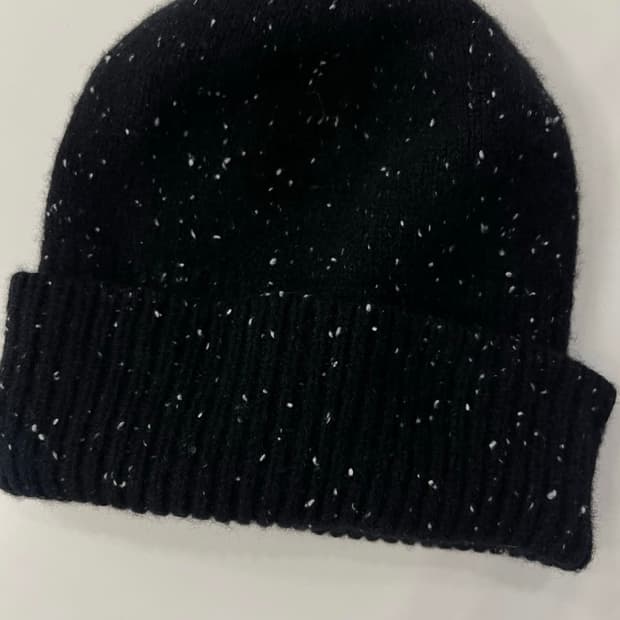 cos 코스 캐시미어 블랙 비니