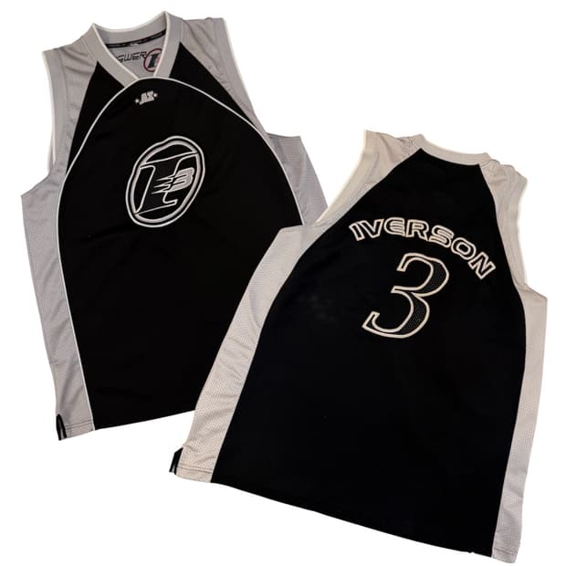 리복 빈티지 아이버슨 어센틱 유니폼 져지