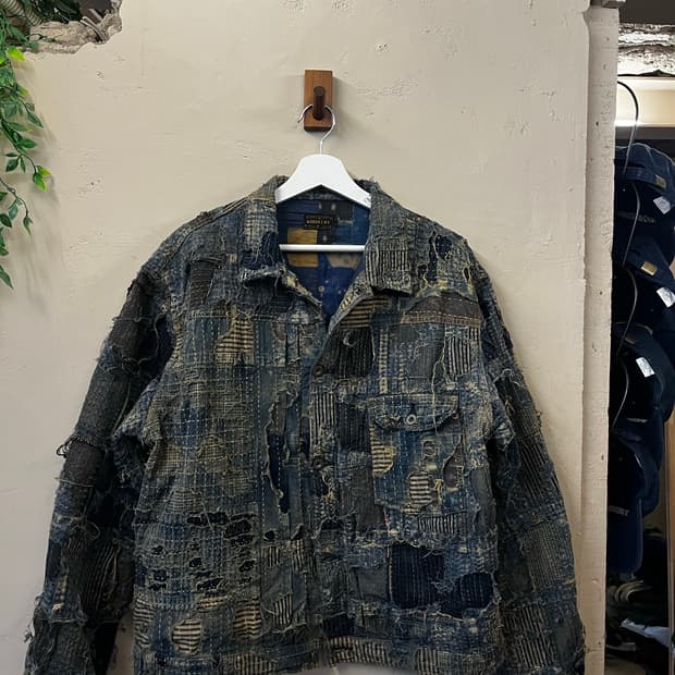 캐피탈 보로 스프링 1st 자켓 인디고