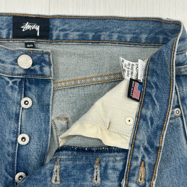 스투시 데님팬츠 30