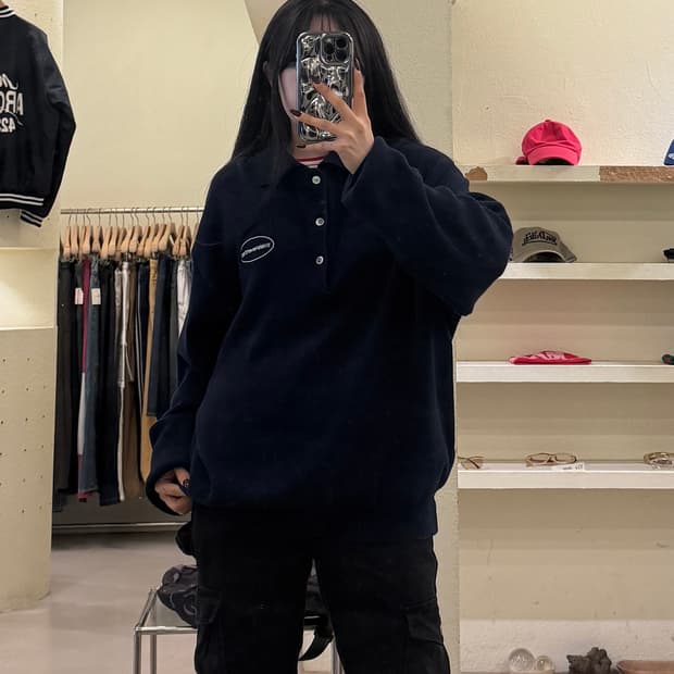 디스이즈네버댓 로고 니트 스웨터 U1629