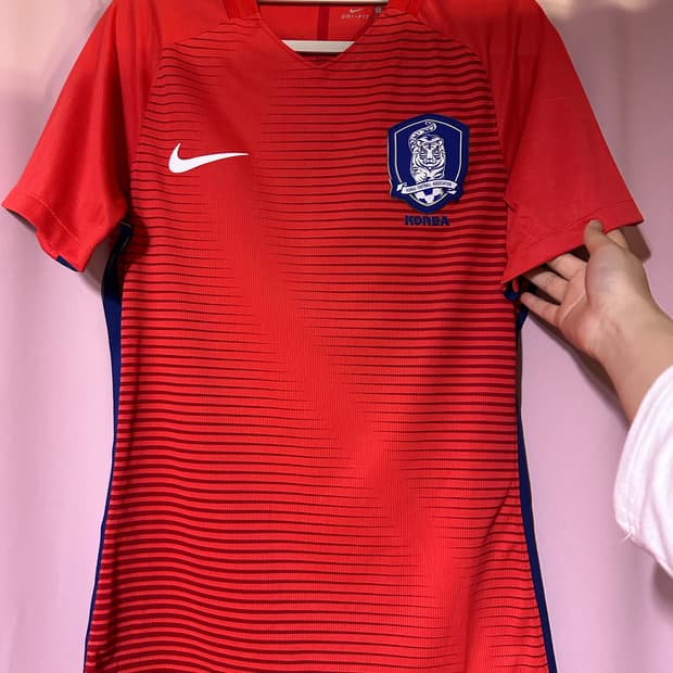 나이키 코리아 국가대표 반팔티 나이키반팔 축구 유니폼  엠사이즈