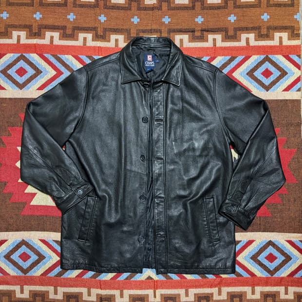 L) 챕스 랄프로렌 레더 카코트 올드갭카코트